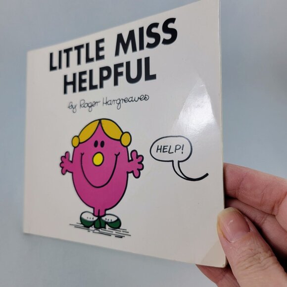 Book Lot Mr. Men Little Miss Mr. Happy Cheerful Miss Late Helpful Roger Hargreav - Picture 15 of 16
